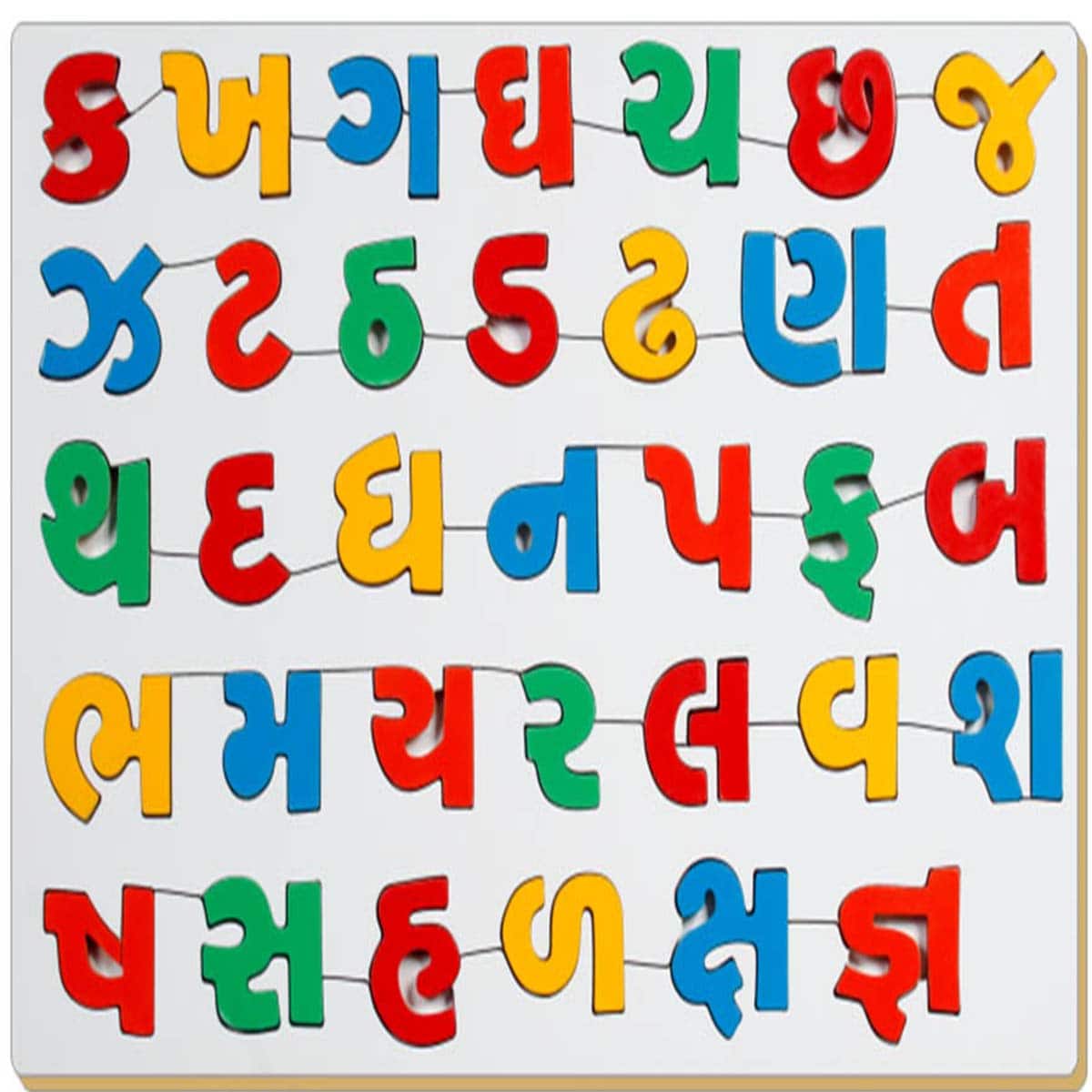 Gujarati Alphabet Chart Gujarati Alphabet Poster