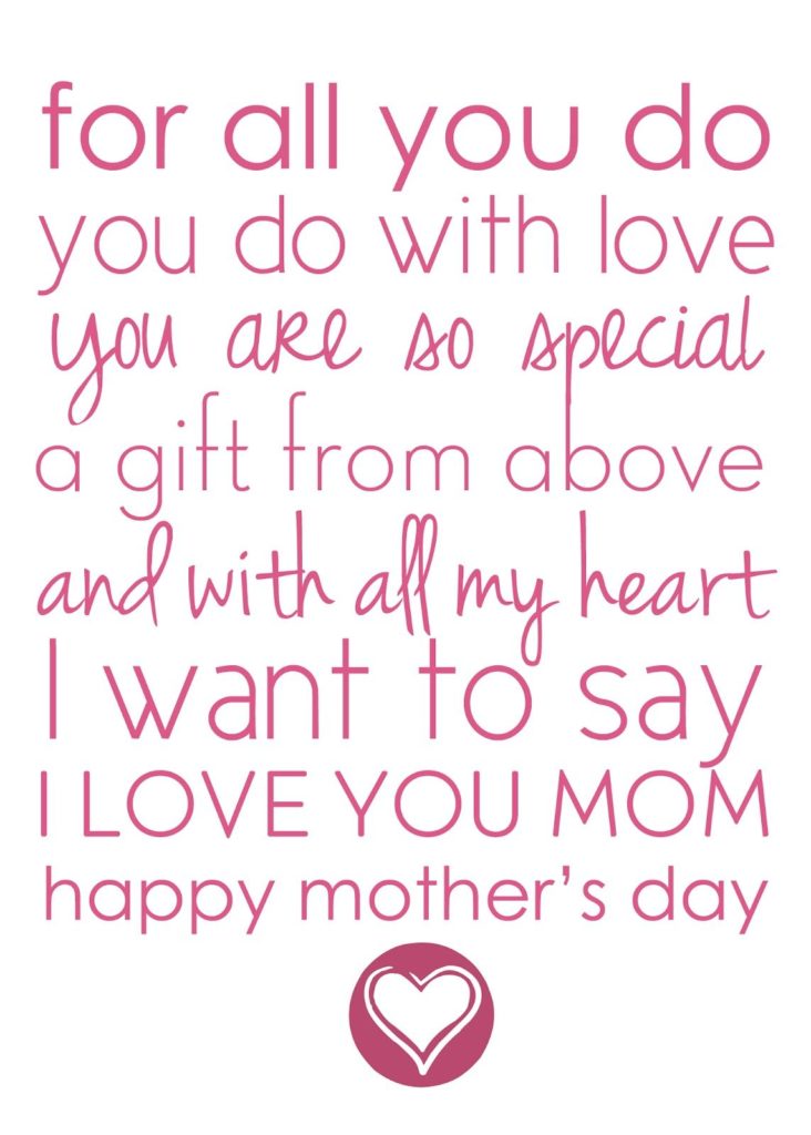 Short Mothers Day Quotes Sayings And Wishes Oppidan Library