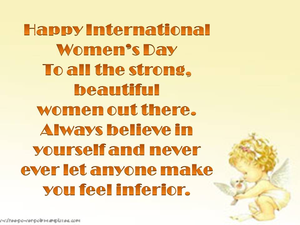 Wishes for International Women's Day