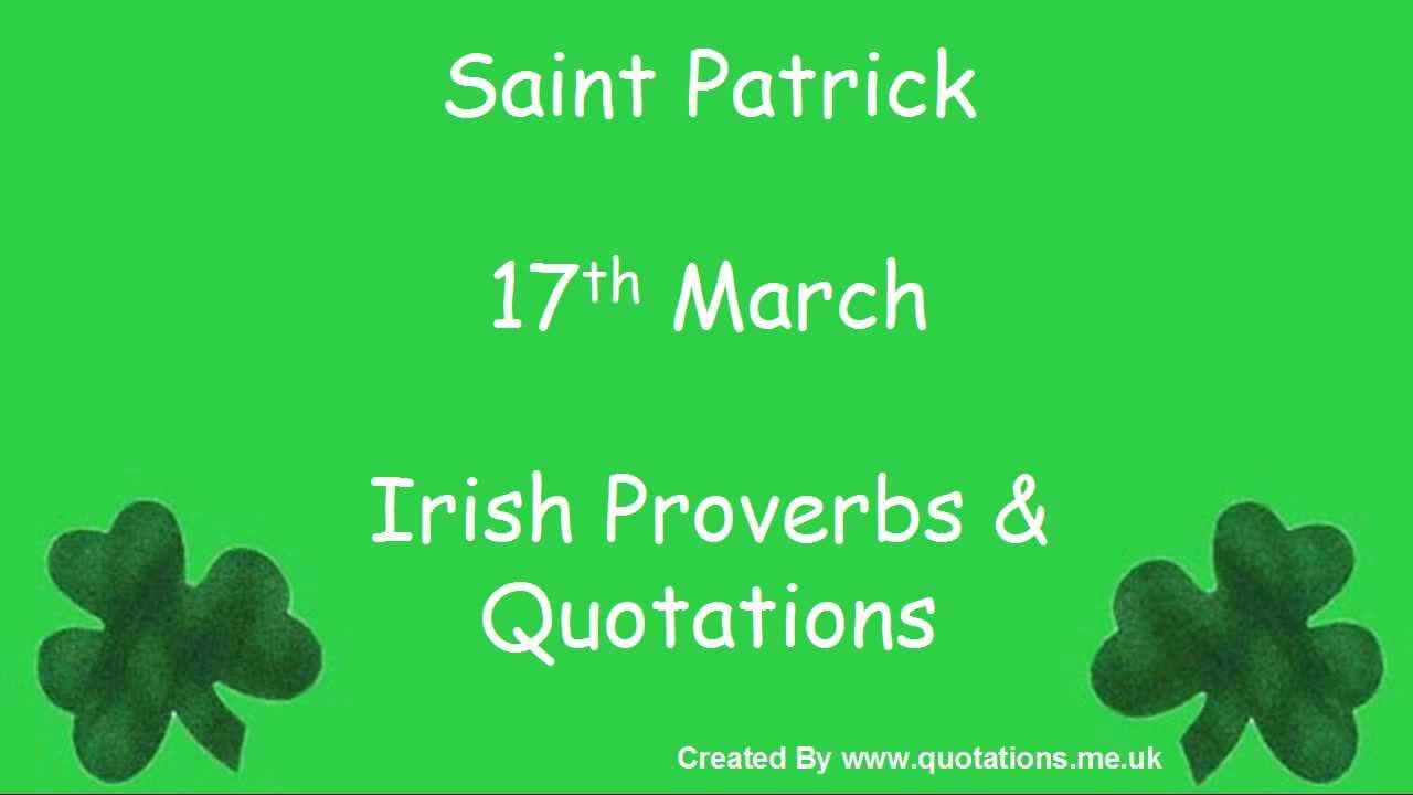 St Patrick’s Day 2017 Quotes Proverbs