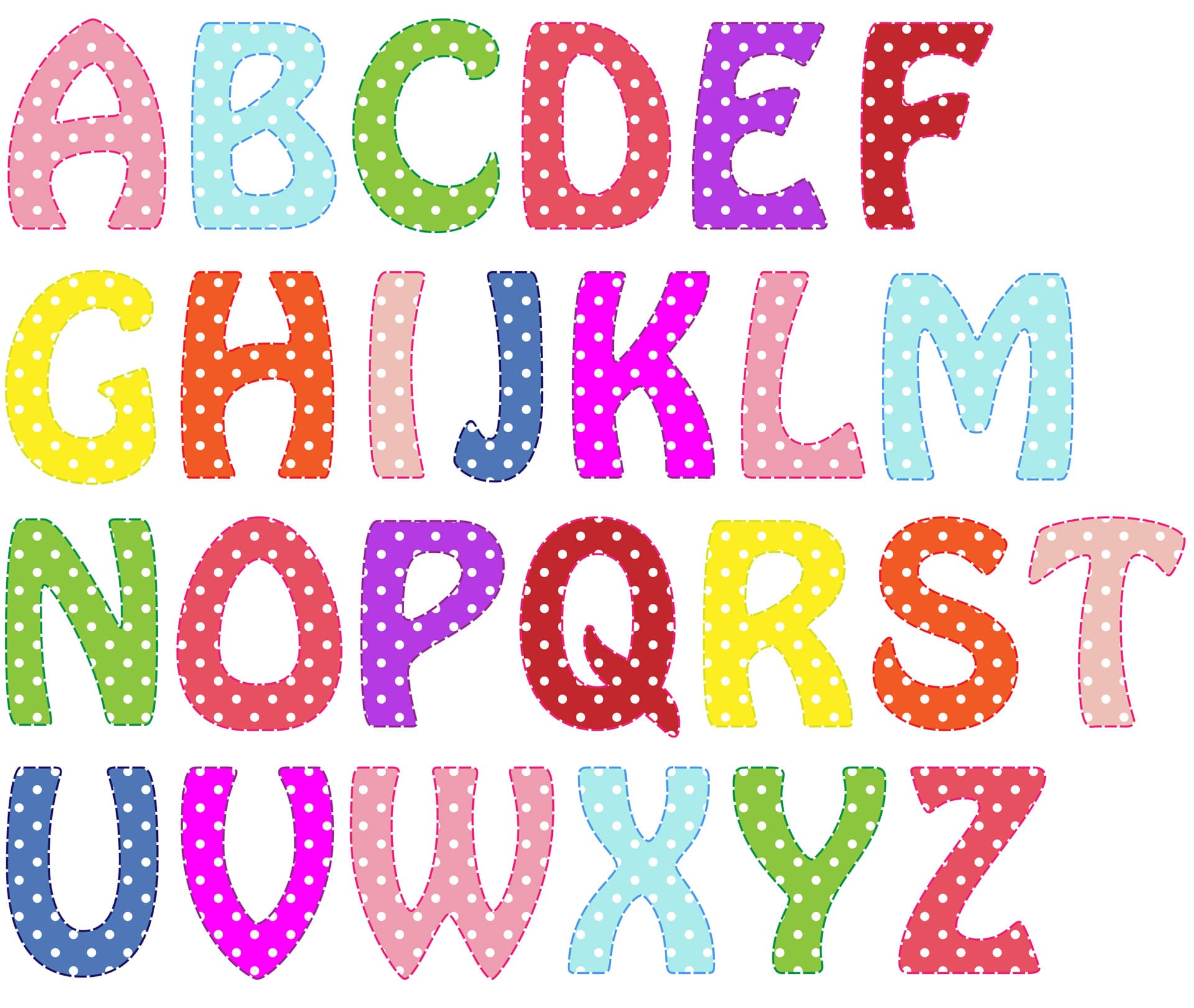 Alphabet Letters 