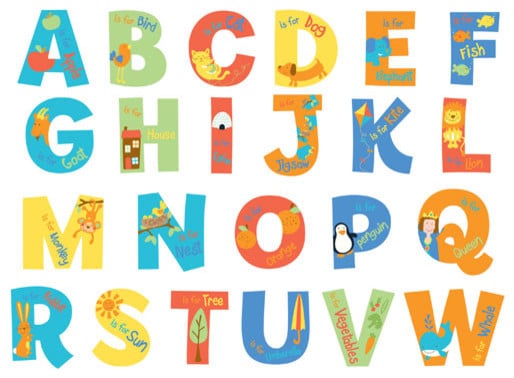 Alphabet Letters Font