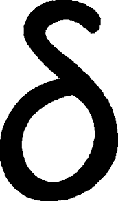Delta Greek Letter Symbol