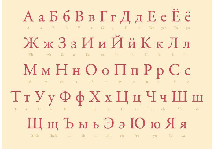 Russian Alphabet Download