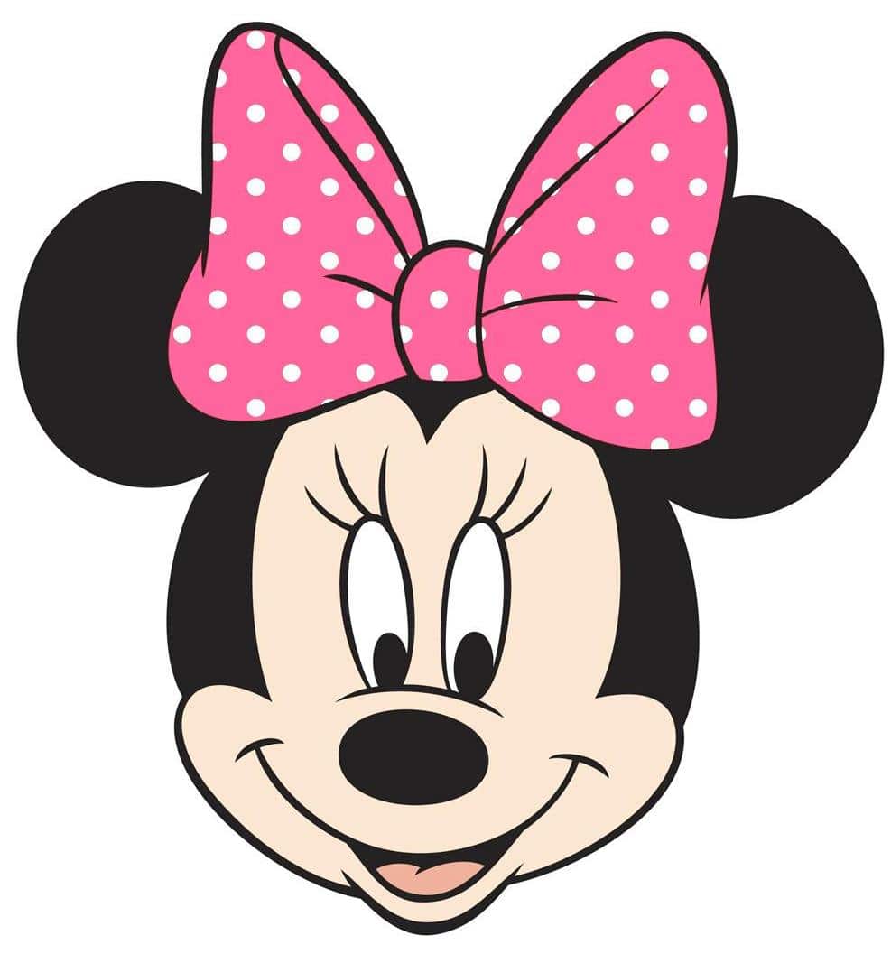 Minnie Mouse Face Drawing