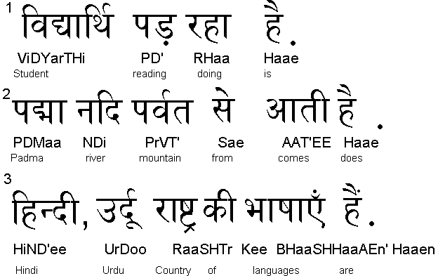 Hindi Words 