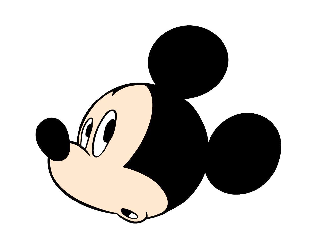Mickey Mouse Head Design Idea