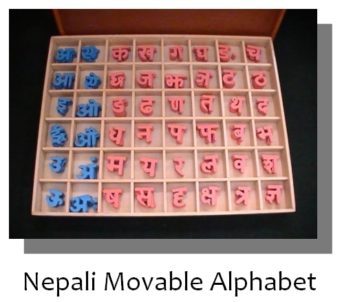 Nepali Alphabet Font