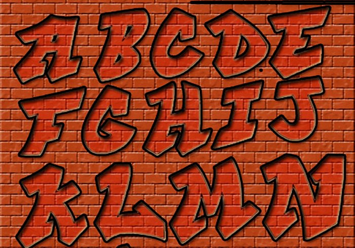 Online Graffiti Letters