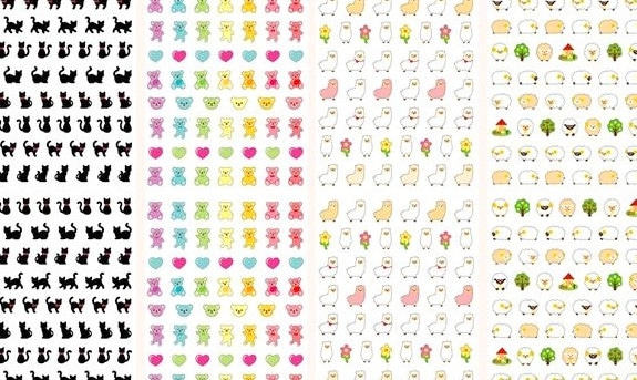 Download Nail Art stikers Layout