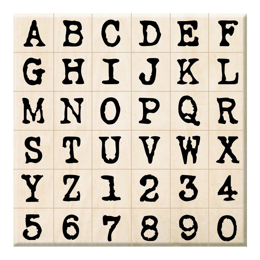 Alphabet Numbers Format