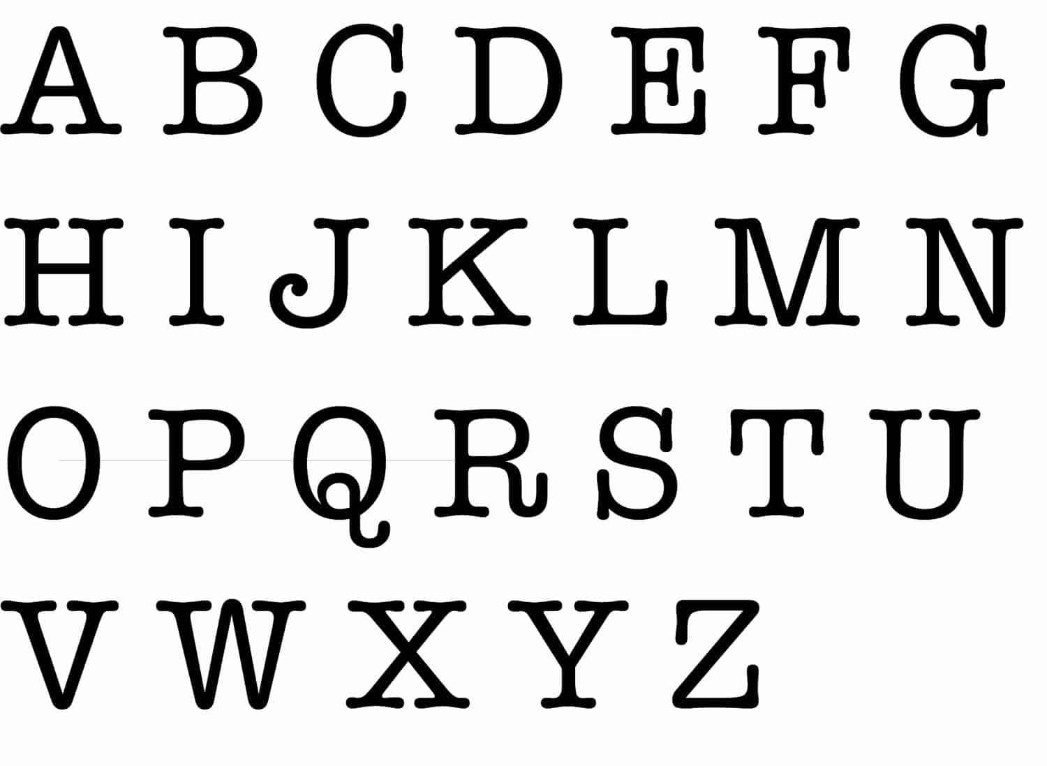 Alphabet Numbers Page