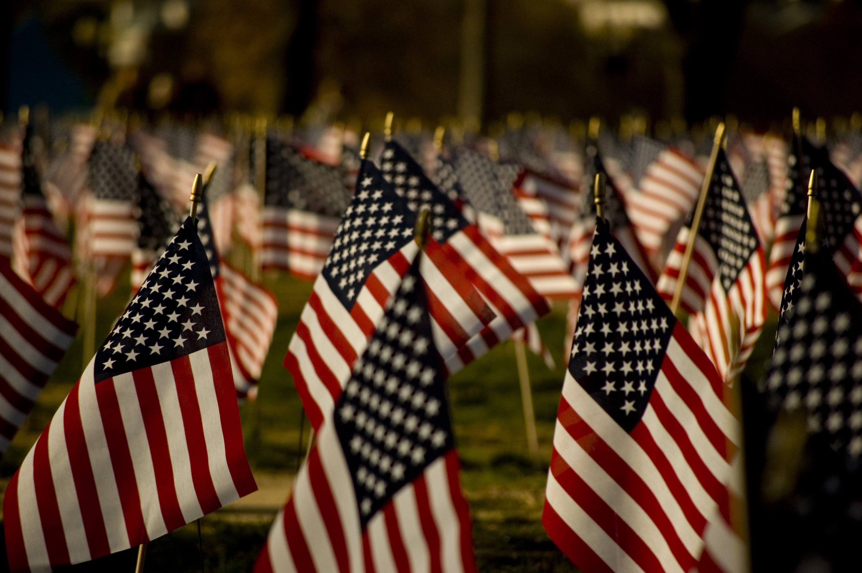 American Flag Memorial Day