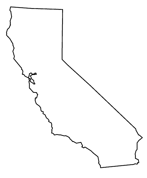 California Map outline