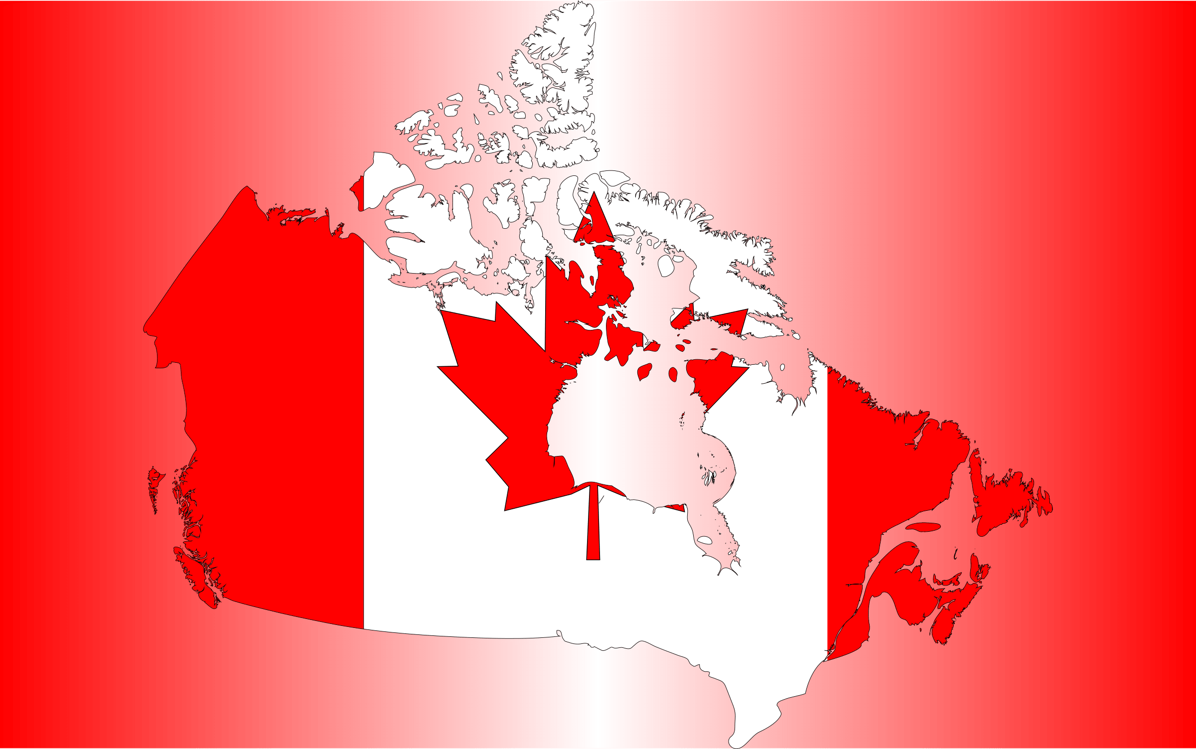 Canada Map Background