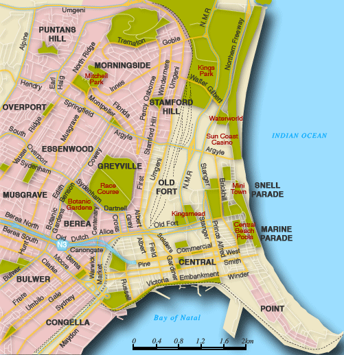 Citymaps Durban