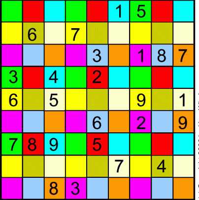 Color Sudoku Image