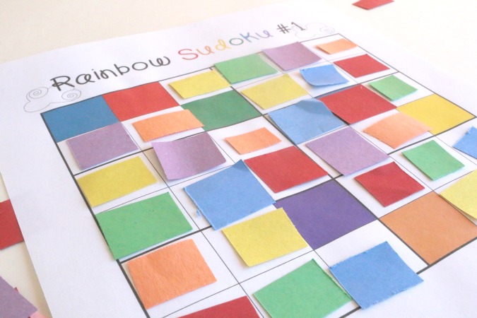 Color Sudoku Printable