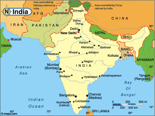 Country Map India