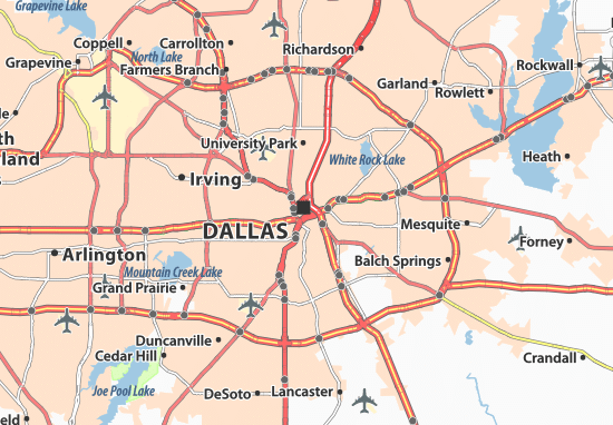 Dallas Map Image