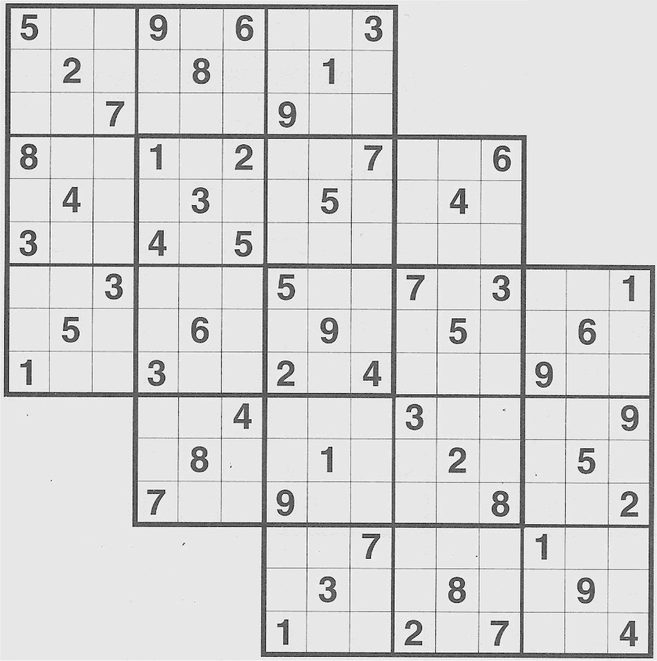 Difficulty Sudoku Printable Puzzle