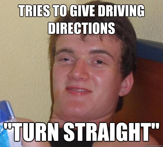 Driving Directions Meme