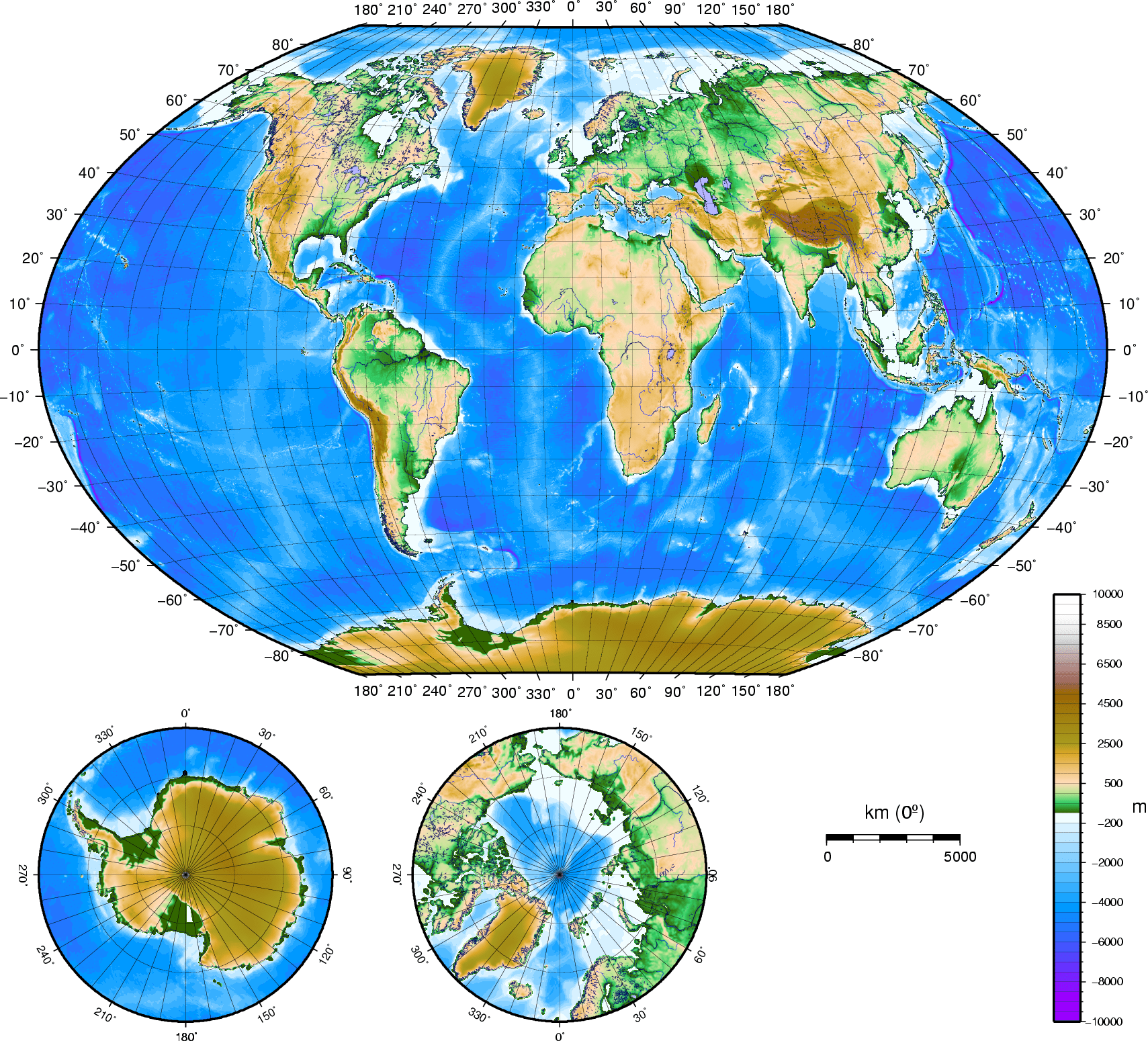 Earth Atlas Map