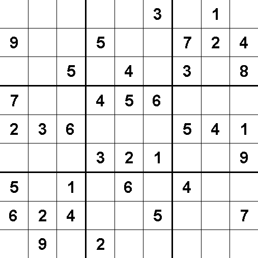 Easy Sudoku Board