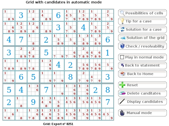 Free Online Sudoku Solver