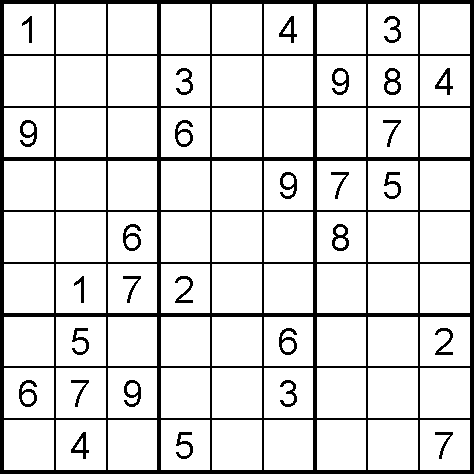 Free Sudoku Printable Medium