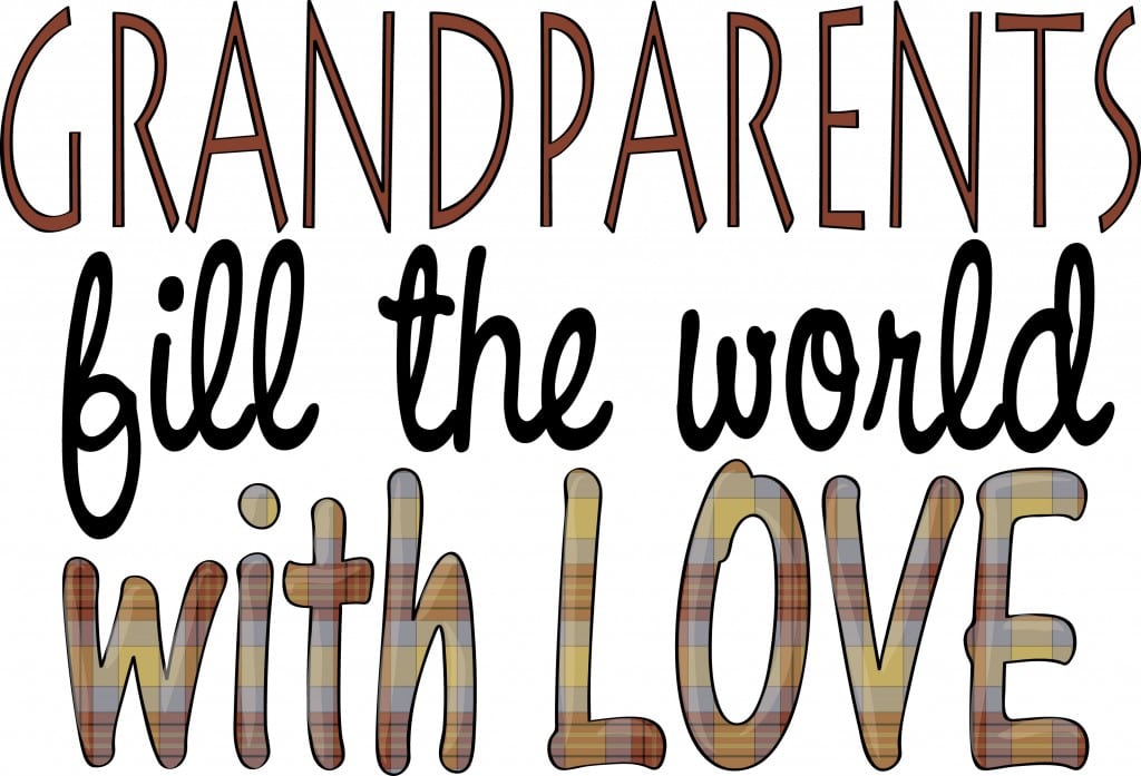 Grand Parents Day Clip Art Image