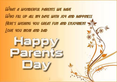 Happy Parents Day 2017 Picture
