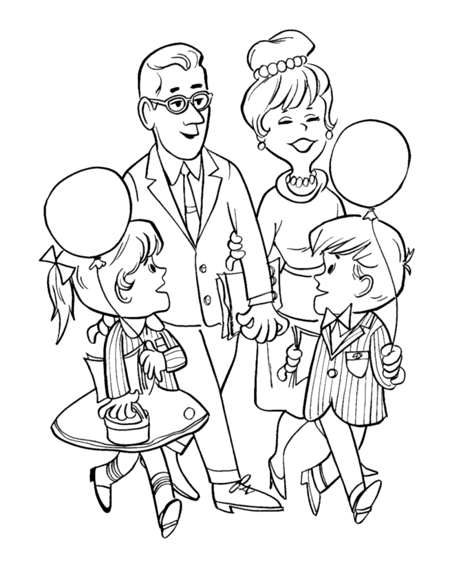 Happy Parents Day Drawing