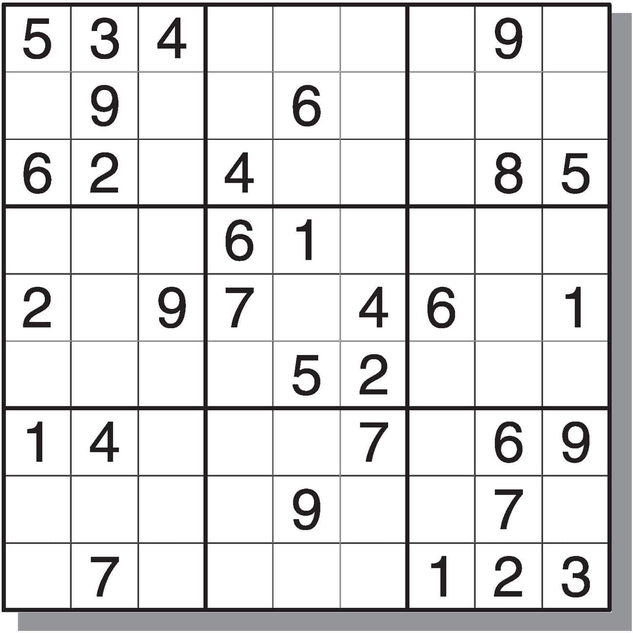 Hard Sudoku Free