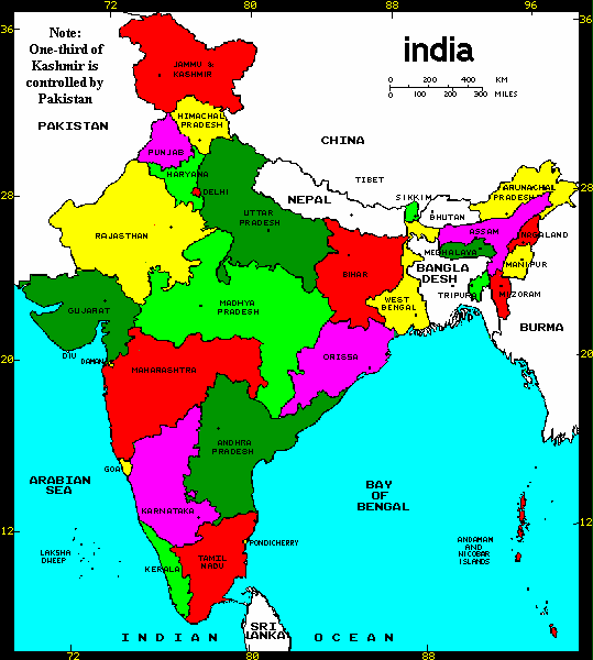 India State Map