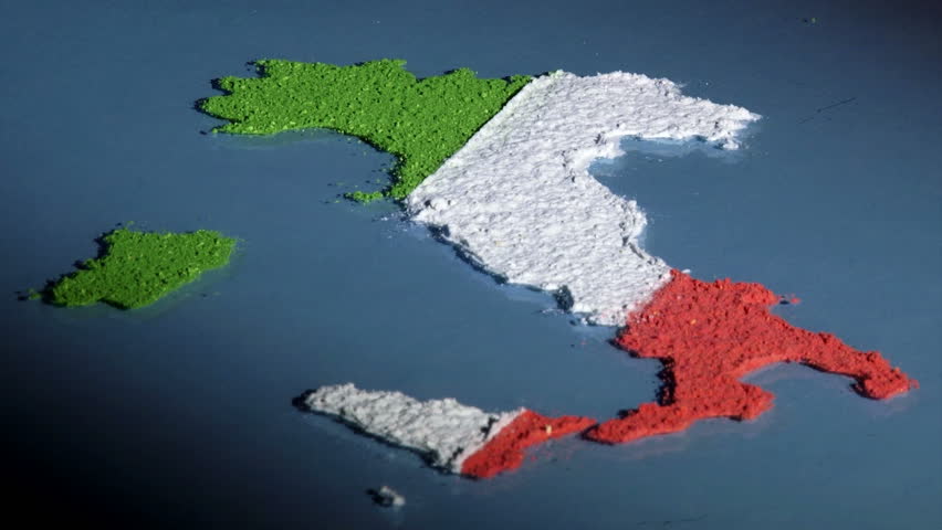 Italy Map hd