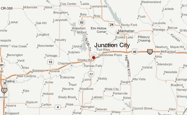 Junction Kansas City Map