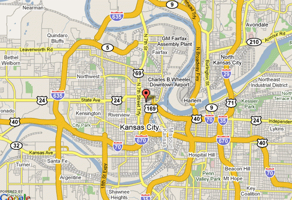 Kansas City Map Google