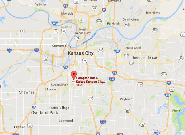 Kansas City Map Location