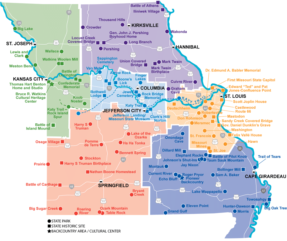 Kansas City State Map