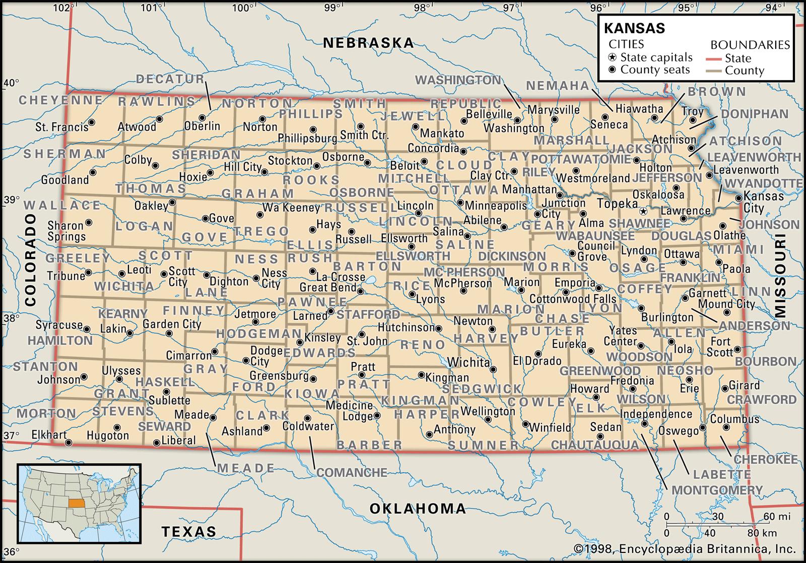 Kansas Map Image