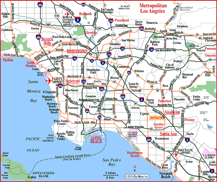 La Map California