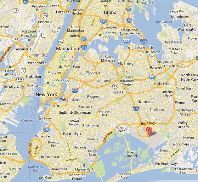 Map New York Airport | Oppidan Library