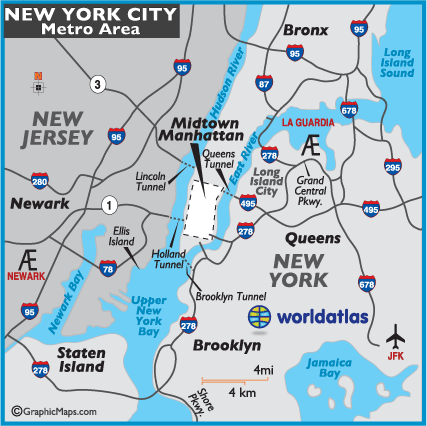 Map of NY City