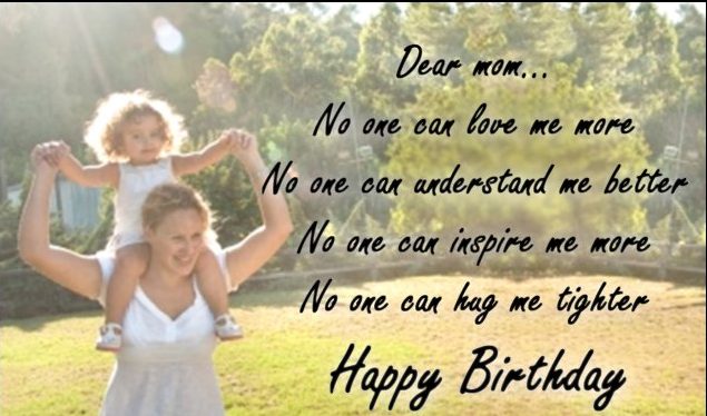 Message For Mother Birthday