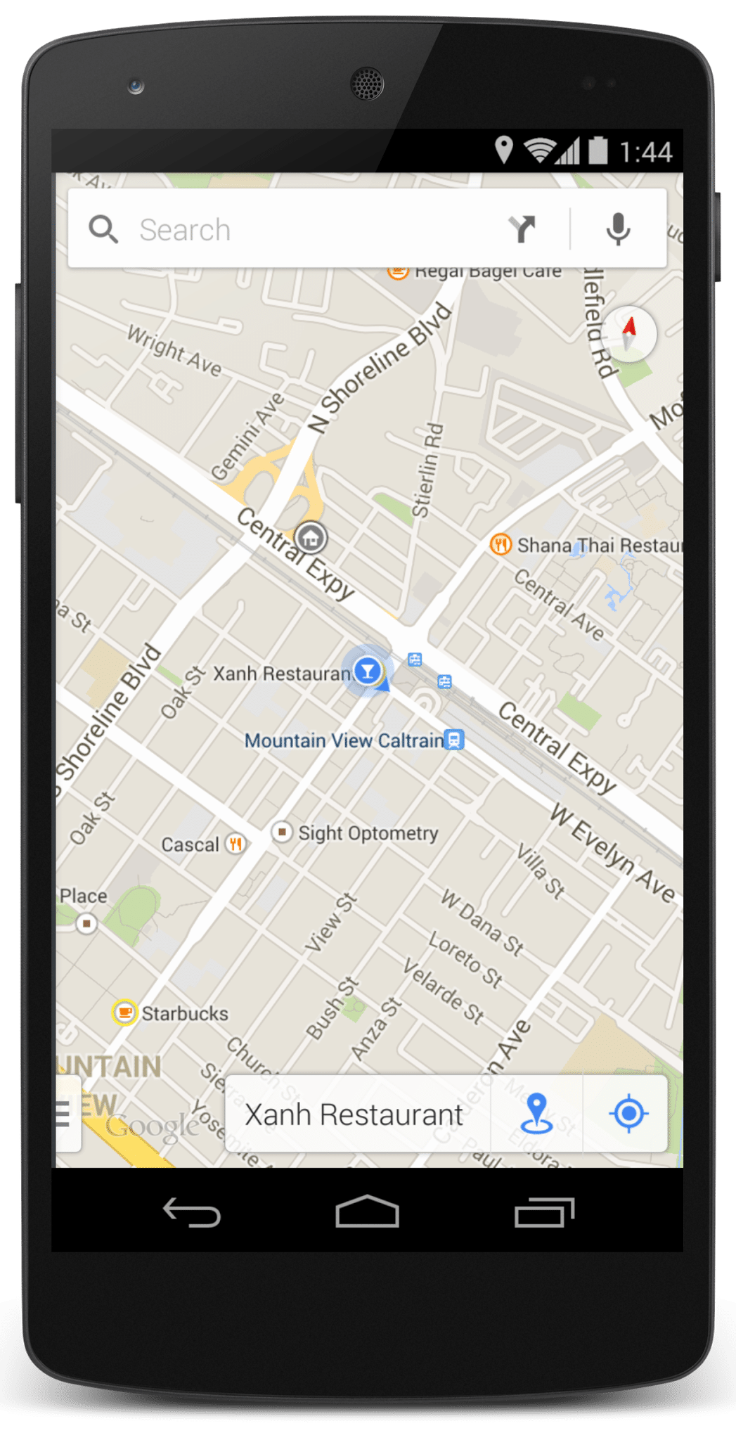 Mobile Map Image