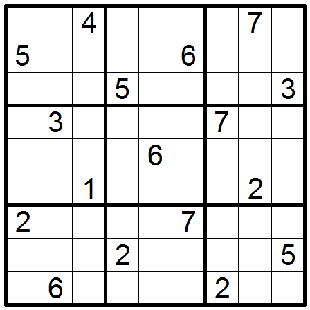 Most Difficult Sudoku