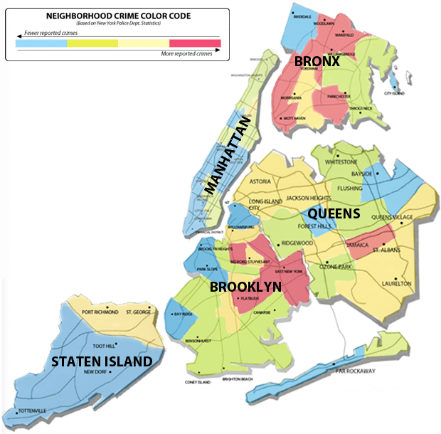 New York Map Clipart