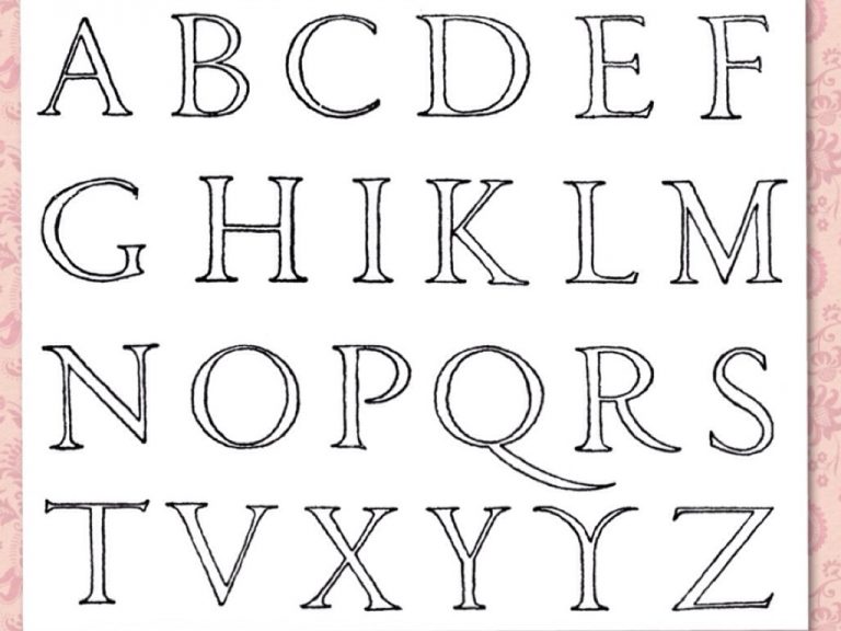 roman typeface examples