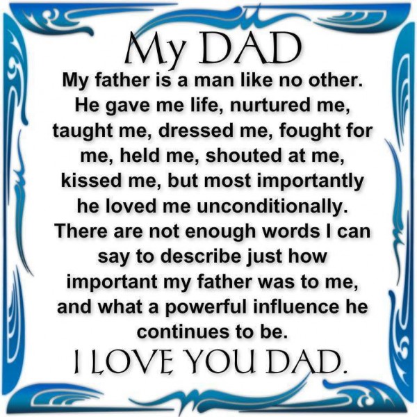 Parents Day quotes For Dad
